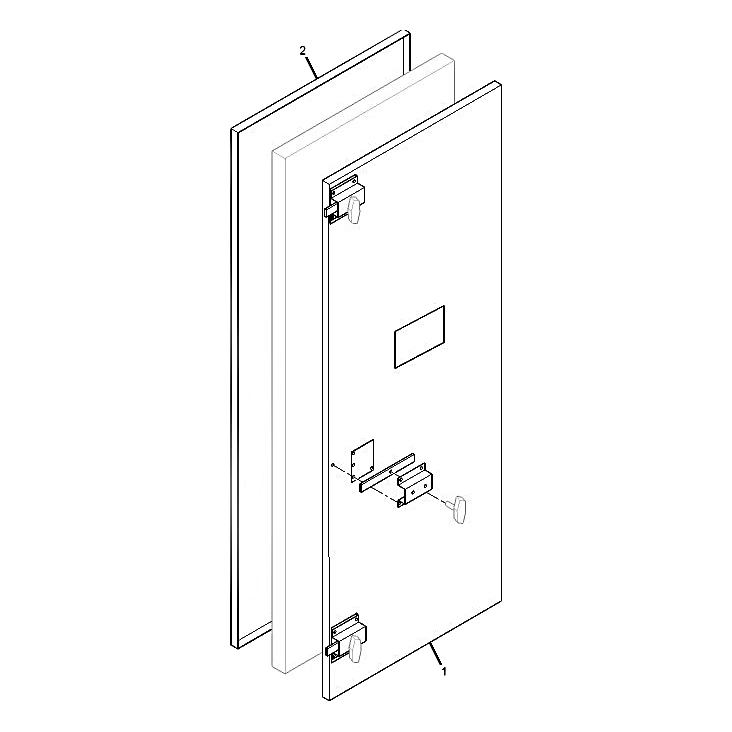 385-10016-200 - BOM Door Assembly Gh by York