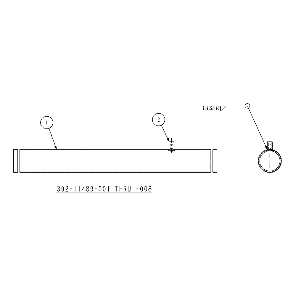 392-11489-001 - Water Conne. Extension Kit by York