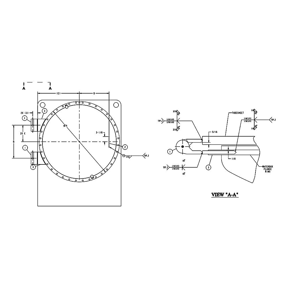 392-12090-004 - Hinge Kit by York