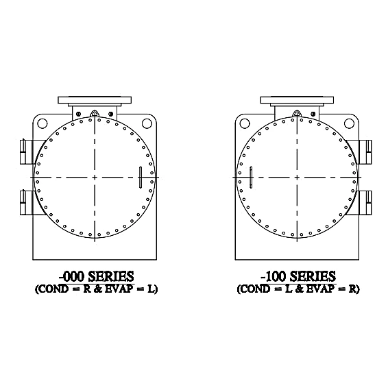 392-12093-108 - Hinge Kit, 300# Marine by York