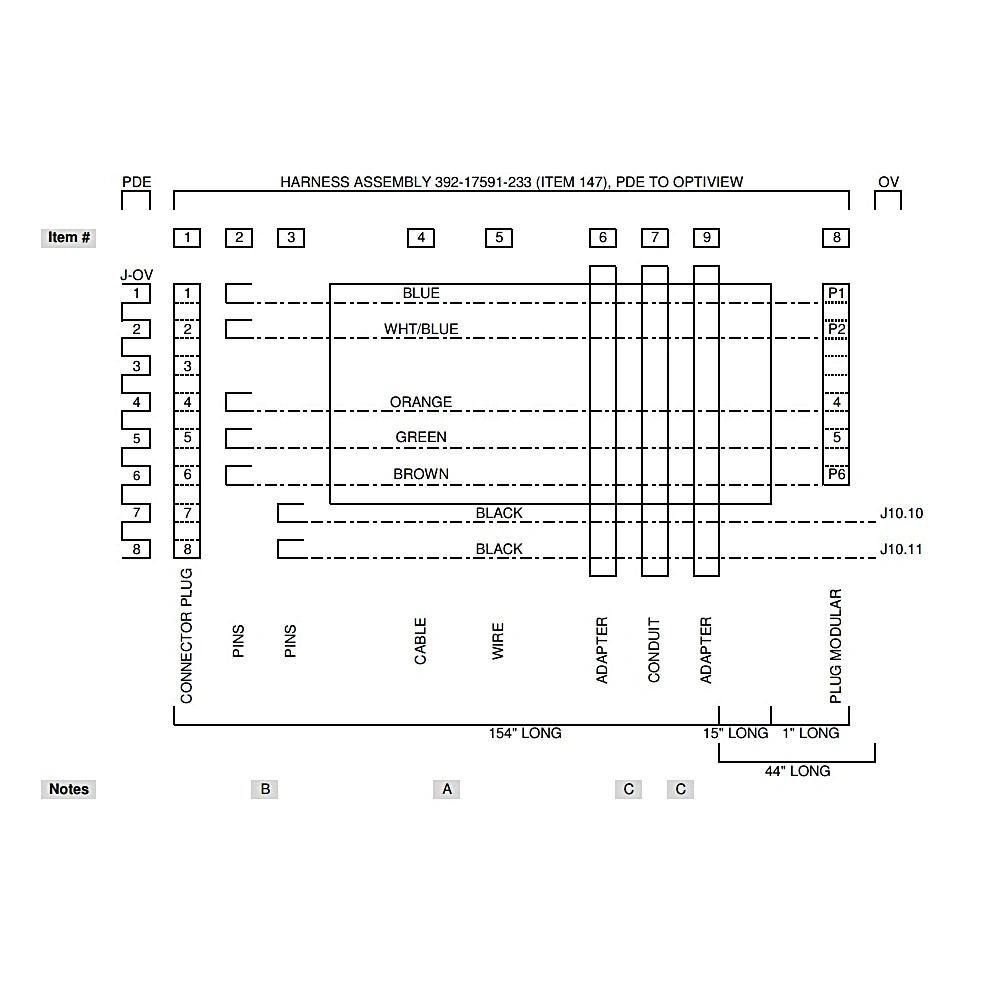 392-17591-233 - Wiring Harness YMC2 by York