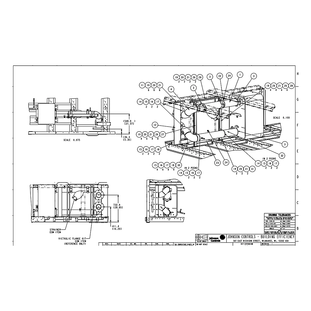 392-41489-100 - Extension Kit 12 Fan YLAA by York