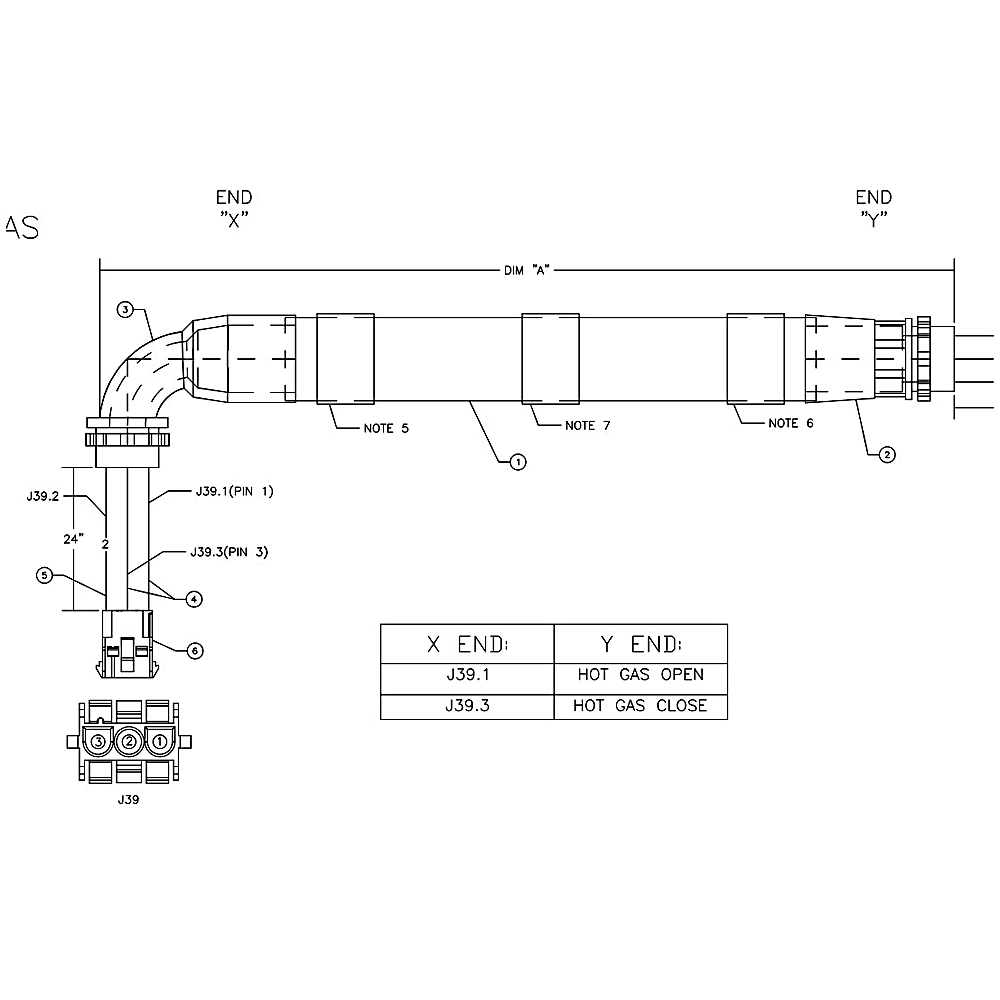 392-45935-184 - Wiring Harness by York