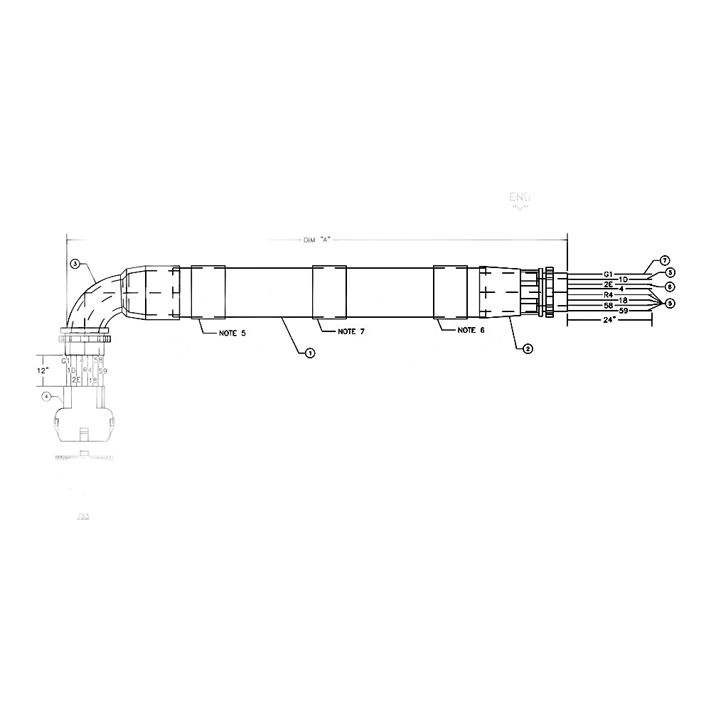 392-45937-124 - Wiring Harness by York