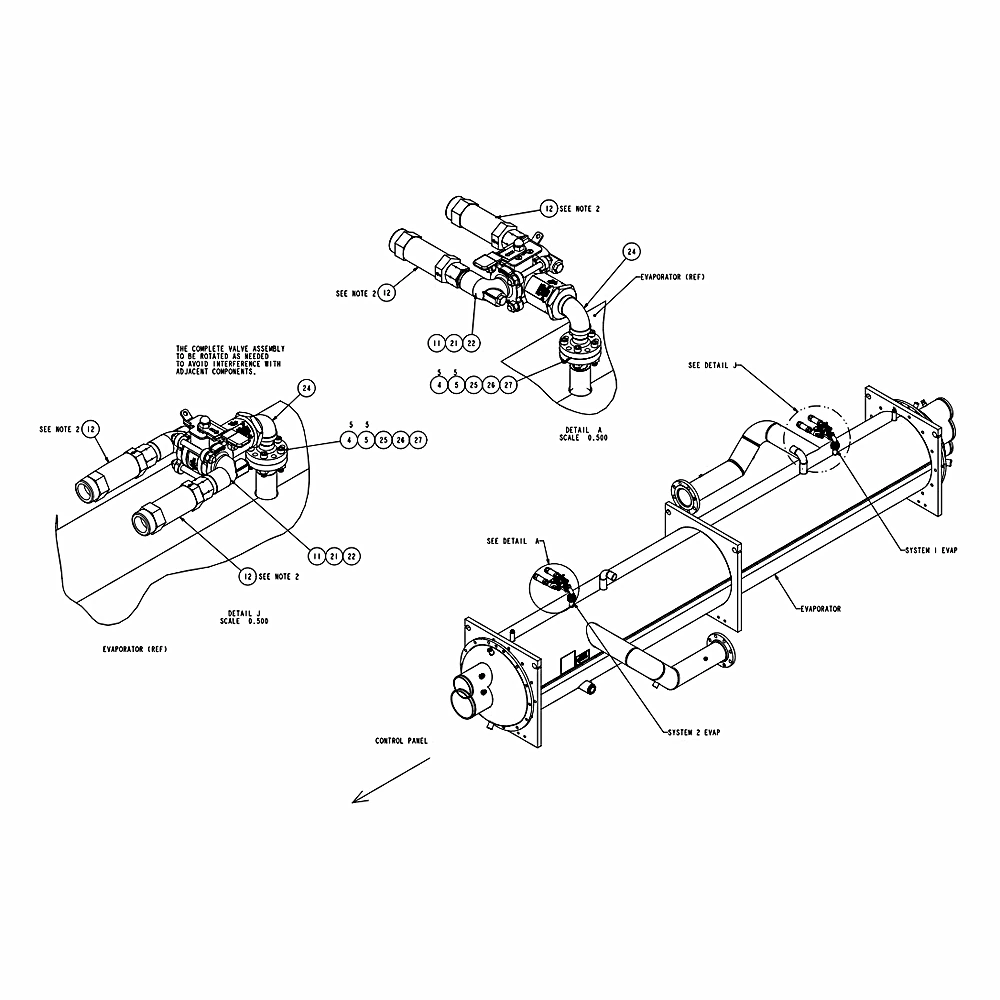 392-76779-265 - Dual Pressure Relief Kit by York