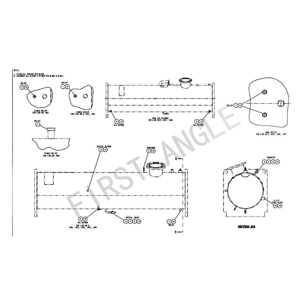 392-82940-002 - Closure Evaporator, YKH Kit, Q3-Q8 by York