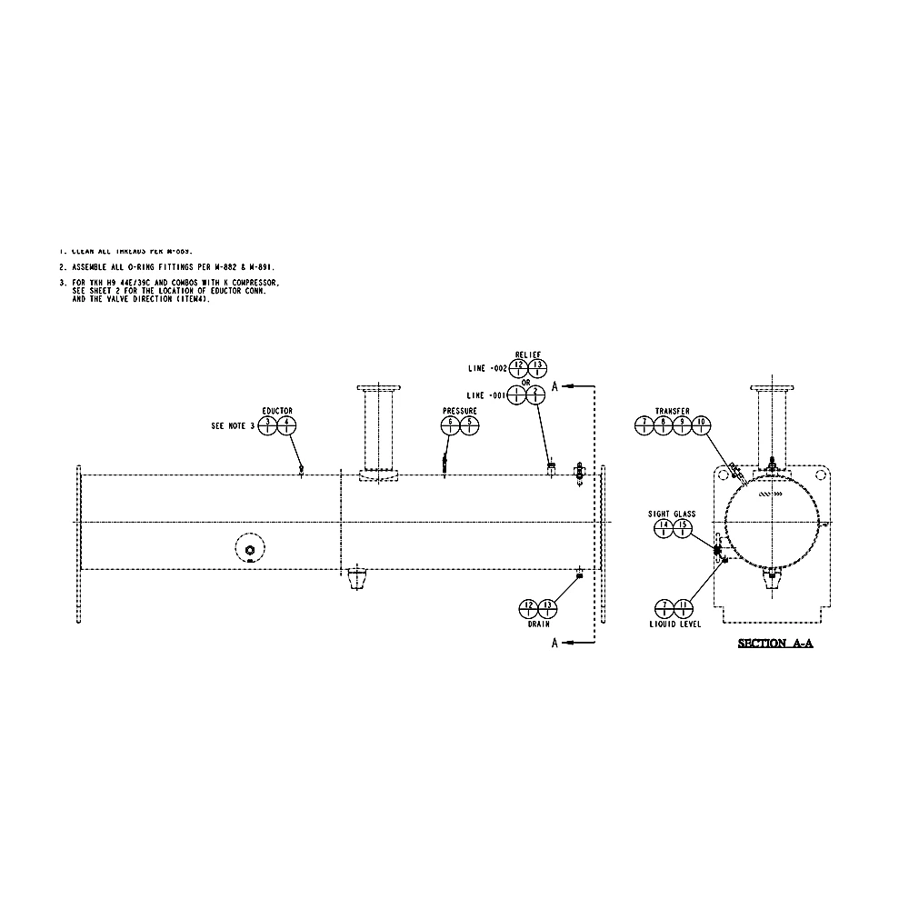 392-82975-002 - Closure Condenser, YKH Kit, Q3-Q8 by York