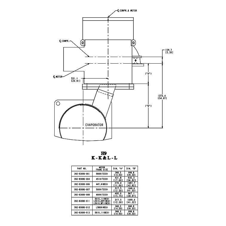 392-83080-006 - Motor Mounting Kit by York