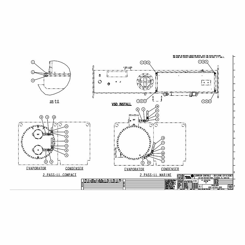 392-87550-218 - Installation VSD Kit by York