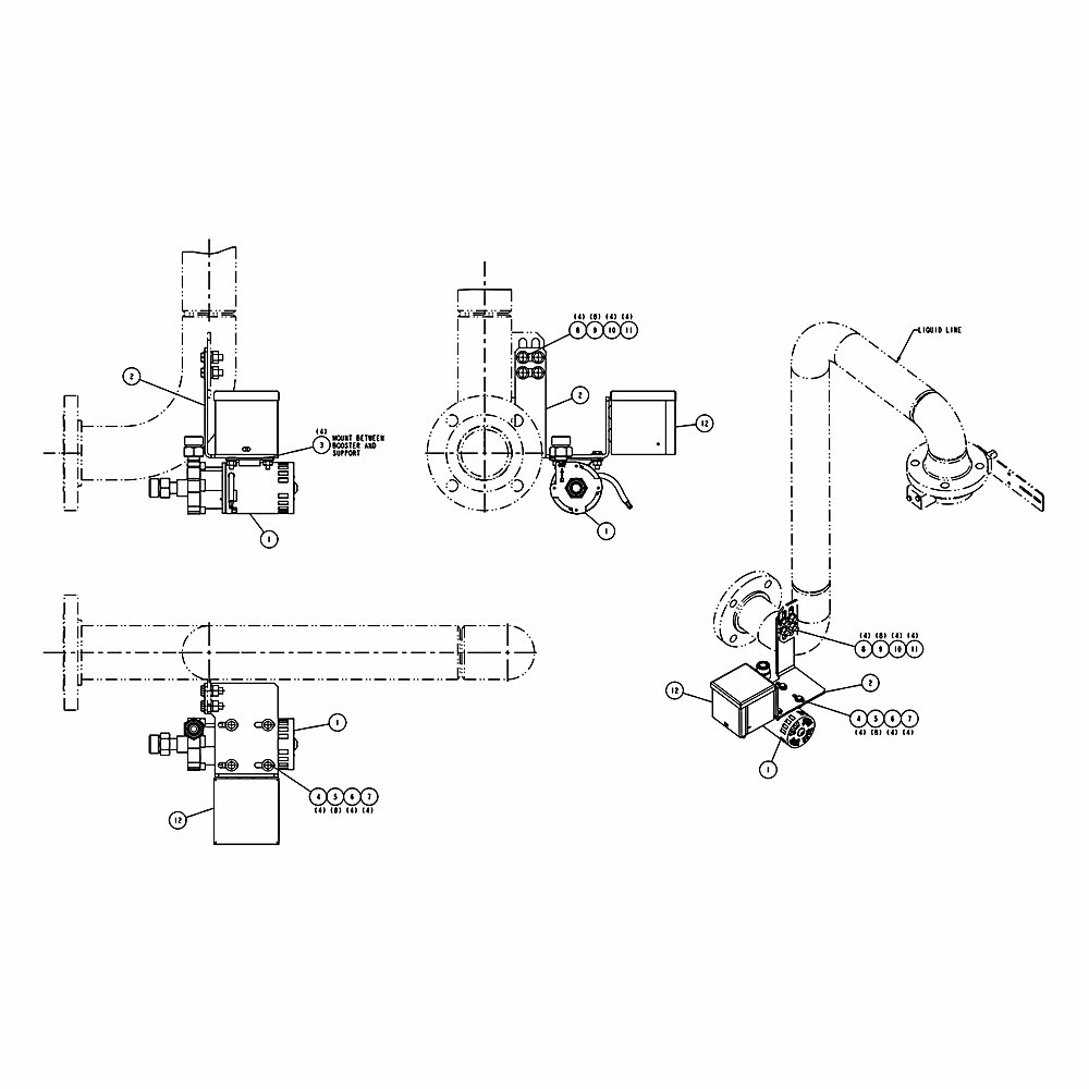 393-09157-001 - Kit, Motor Cooling Booster, YZ by York