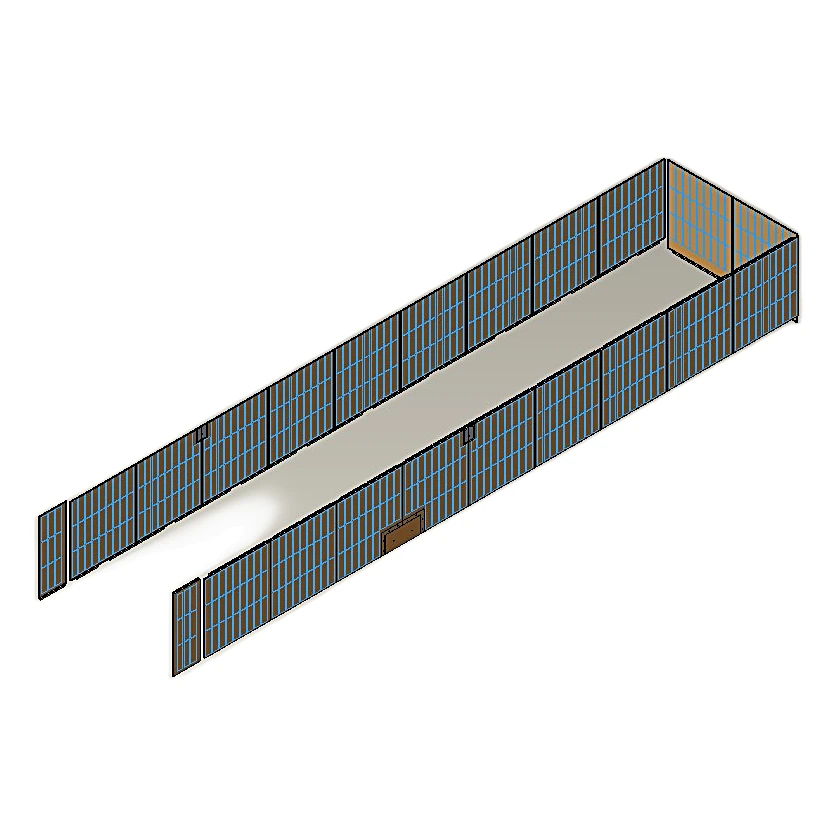 393-58087-318 - Louver Kit, Top YVAA-B 18 Fan by York