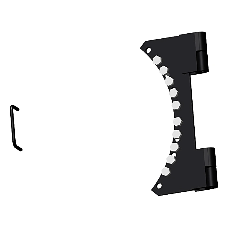394-14955-206 - Hinge Kit 150# 29 Inch Diameter Stamped by York