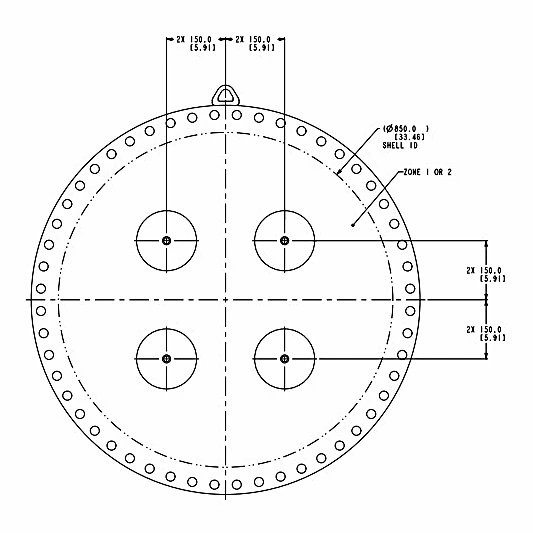 394-29879-001 - Kit, Anode 33 Marine Cn 1 Pass by York