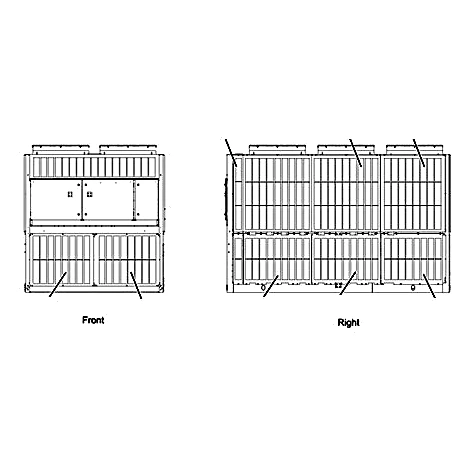 475-91493-201 - Louver Full YLAA Kit by York