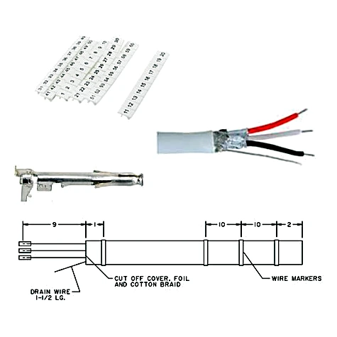 575-30731-411 - Harness Shielded Cable by York