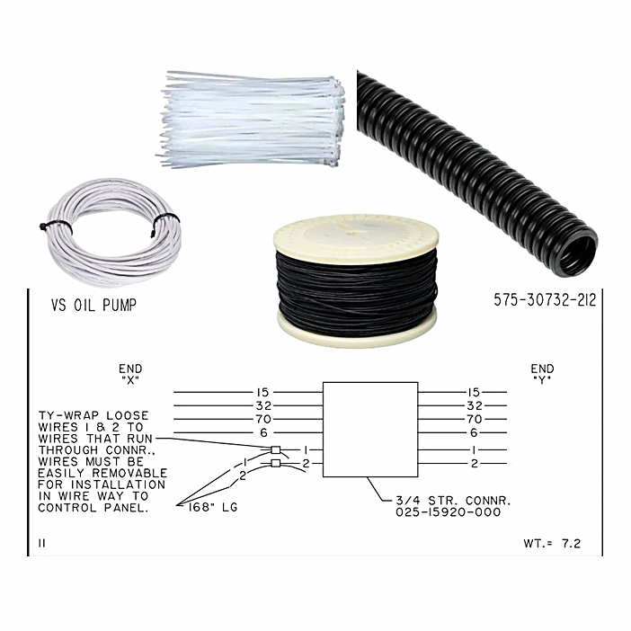 575-30732-212 - Harness, System Wiring by York