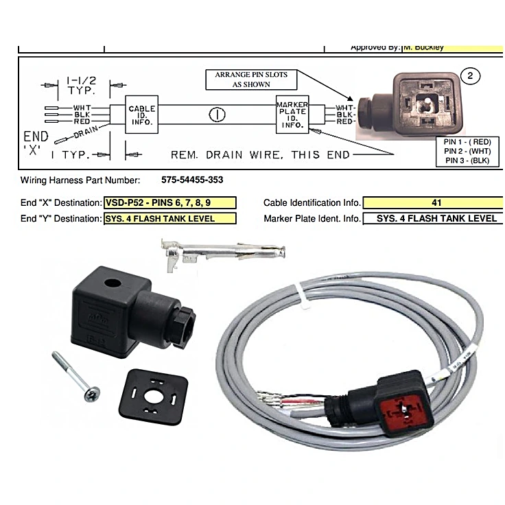 575-54455-353 - Wiring Harness by York