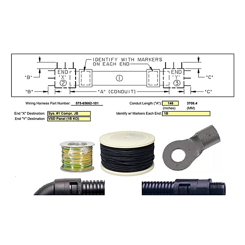 575-65662-101 - Wiring Harness by York