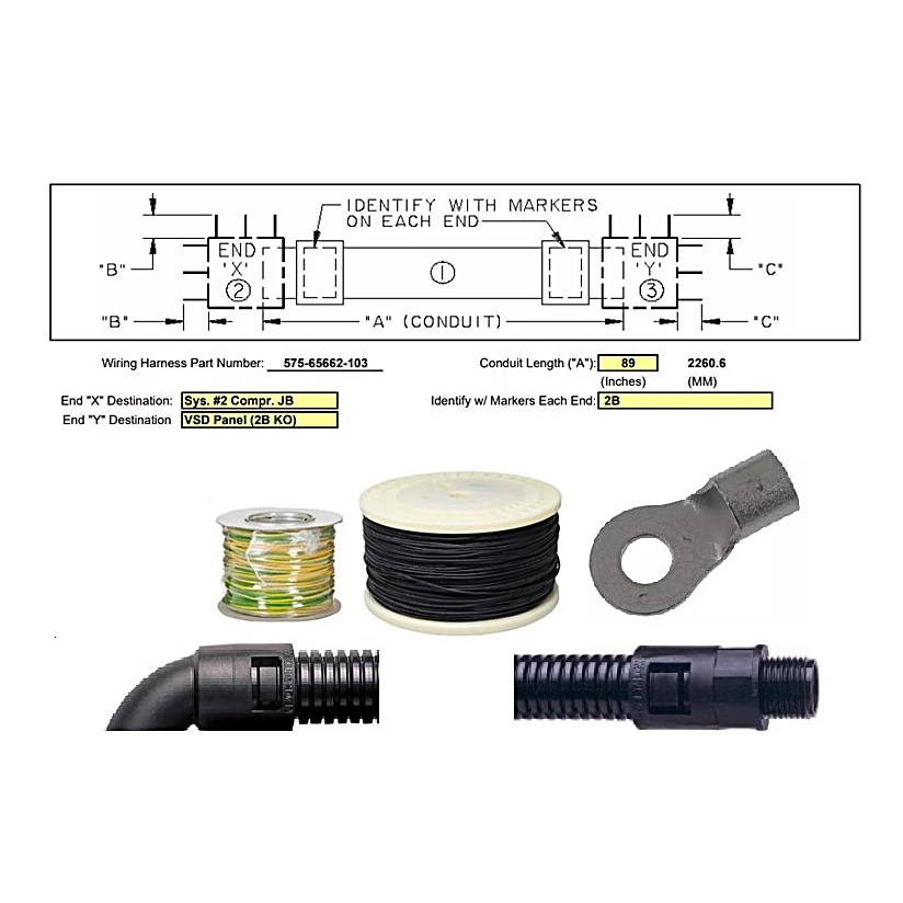 575-65662-103 - Wiring Harnes by York