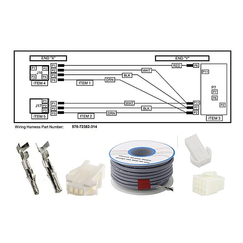 575-72382-314 - Wiring Harness by York