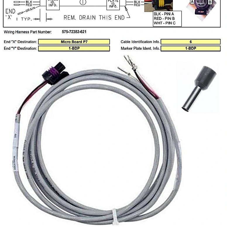 575-72382-621 - Wiring Harness by York