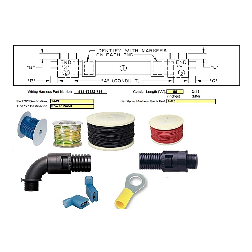 575-72382-736 - Wiring Harness by York