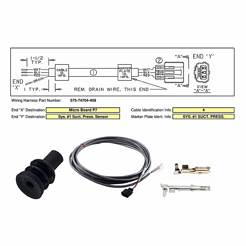 575-74704-408 - Wiring Harness by York