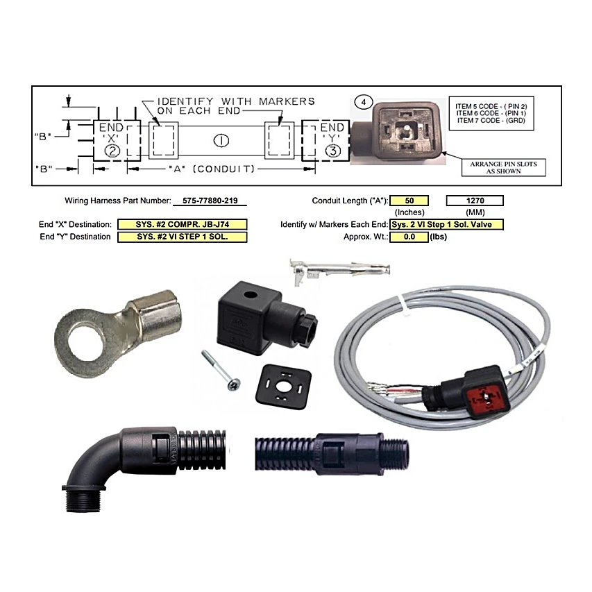 575-77880-222 - Wiring Harness by York