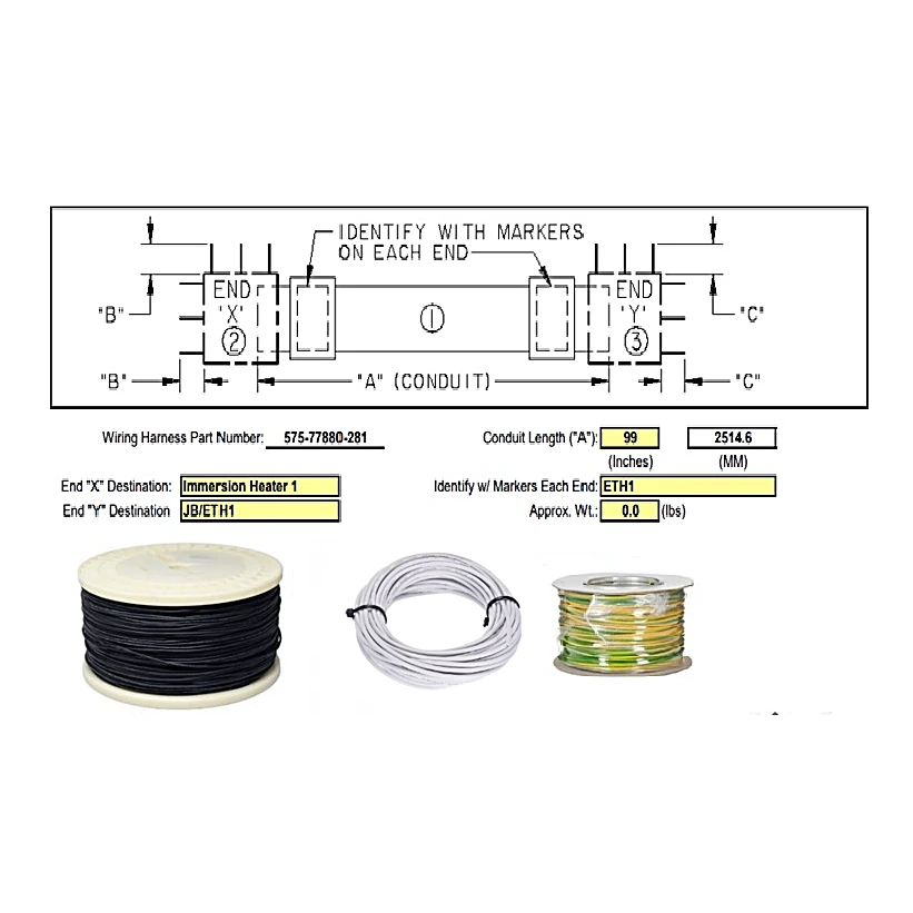 575-77880-281 - Wiring Harness by York