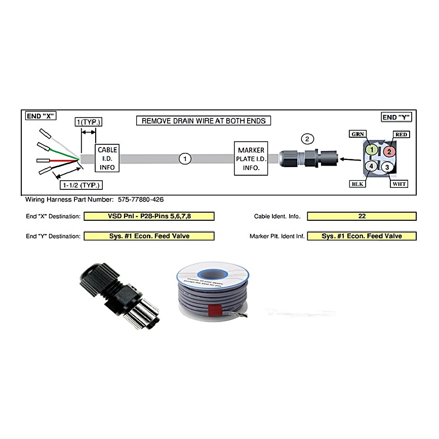 575-77880-426 - Wiirng Harness by York