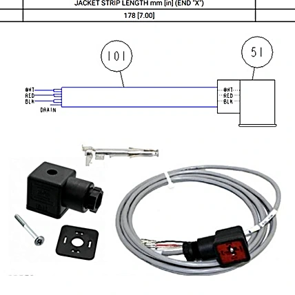 592-07060-640 - Harness, Shielded Cable 136-40 Eco by York