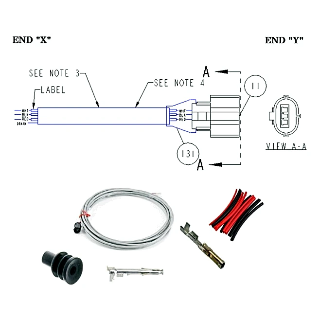 592-07060-641 - Harness, Shielded Cable 136-41 by York