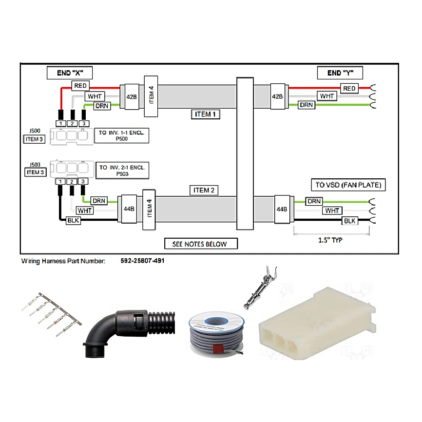 592-25807-491 - Fan Inverter. to Micro Anl. Input by York