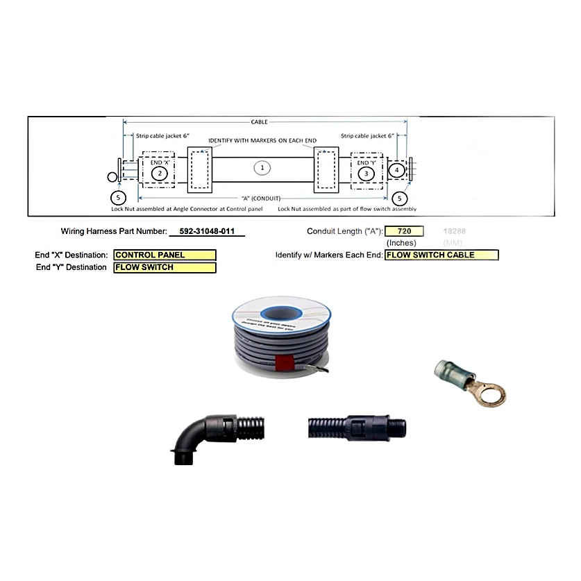 592-31048-011 - Wiring Harness by York