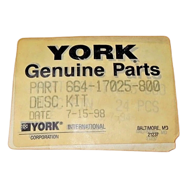 664-17025-800 - 024 Pin Lift 3-3/4 Compressor by York